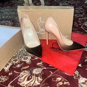 Red Bottom Ombré 12 cm heels size 37 but fits more like a 6